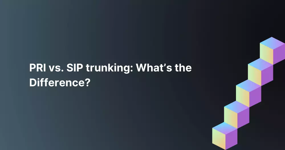 PRI vs SIP Trunking