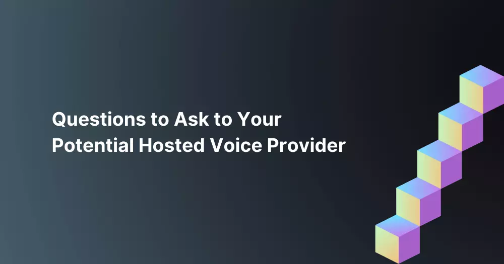Questions to Ask to Your Potential Hosted Voice Provider